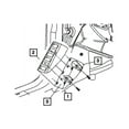 thumbnail image 5 of New Genuine Mopar Support Footrest OE 1DD62XDVAD, 5 of 10