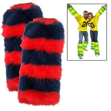 

Leg Warmers 2 Pack Navy Blue/Red