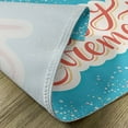 thumbnail image 5 of Ambesonne Blue Place Mats Set of 4, Happy Retirement, Standard Size, Coral White Sky Blue, 5 of 6