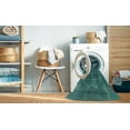 thumbnail image 2 of Ahgly Company Machine Washable Indoor Rectangle Industrial Modern Light Sea Green Area Rugs, 8' x 12', 2 of 7
