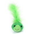 thumbnail image 3 of Cat Catnip Toy Cartoon Plush Cat Chew Toy Kitten Teething Toy with Fake Feather, 3 of 10
