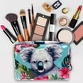 thumbnail image 3 of Cosmetic Storage Bag with Zipper, Printed Design - Ideal Makeup Pouch,Travel Money Pouch for Women - Canvas Pouch with Zipper for Ladies and Girls Out and about or Traveling, 3 of 6