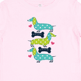 thumbnail image 4 of Inktastic Dachshund Dog Lover Polka Dot Puppies Girls Baby T-Shirt, 4 of 5