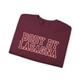 thumbnail image 3 of Lasagna Sweatshirt Gifts Crew Neck Shirt Long Sleeve Unisex, 3 of 7