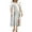 White, variant on Summer Custom Women's Dress Polynesian Mumu Long Dress With Puffed Sleeves Elegant Temperament Banquet Dress