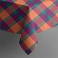 thumbnail image 5 of Multi Color Checkerboard Checkered Pattern Square Tablecloth,Waterproof Square Table Cover,Wipeable Spillproof Washable Table Cover for Home Kitchen Party Decor 60"x60"(152x152cm), 5 of 6