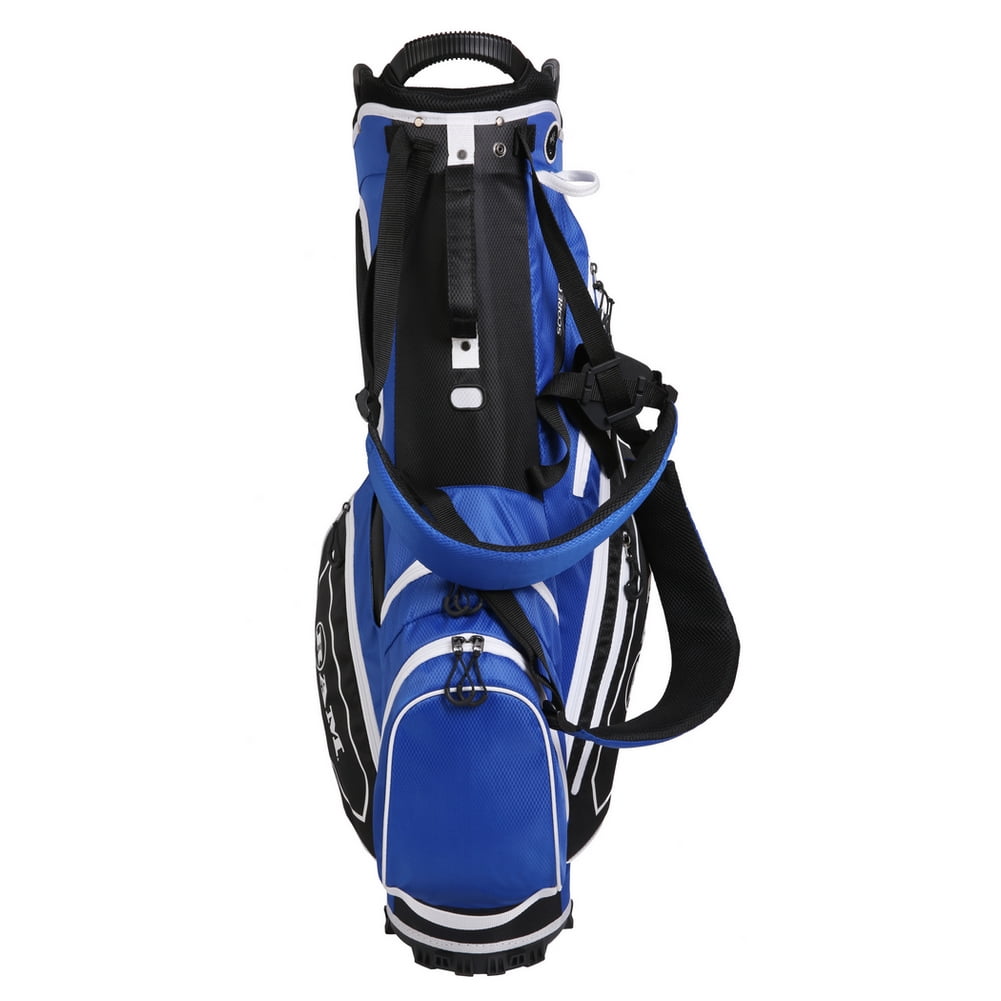 Ram Golf FX Lightweight Golf Stand Carry Bag, Blue/ Black