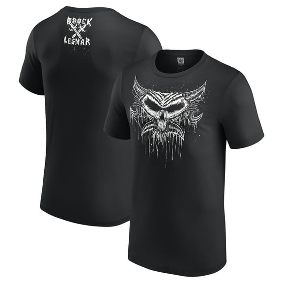 Men's Black Brock Lesnar Logo T-Shirt