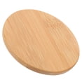 thumbnail image 4 of Reusable Bamboo Lid Ceramic Mug Lid Bamboo Coffee Cup Lid Coffee Mug Cover, 4 of 6