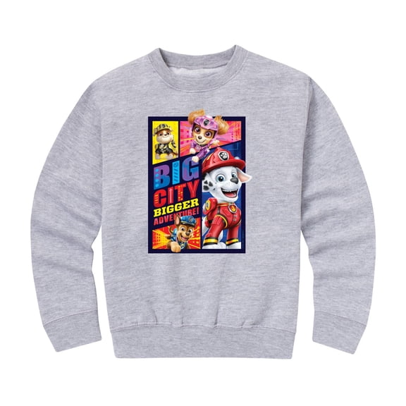 Paw Patrol - Paw Patrol Movie Graphic Long Sleeve Fleece Sweatshirt