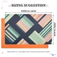 thumbnail image 6 of Yayeee Doormat for Inside 20"x32" Absorbent Low-Profile Washable Non-Slip Rubber Backed Entryway Rug, Isometric Pink, 6 of 8
