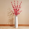 thumbnail image 5 of 4PCS Artificial Plum Blossom, Silk Wintersweet Branches Arrangements for Wedding Office Party Hotel Yard Home DIY Decoration(White)., 5 of 5