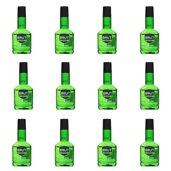 Pack of (12) BRUT Mens After Shave Classic Fragrance 5 Ounces