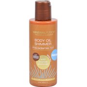 Mineral Fusion Body Oil Shimmer Macadamia Nut Bronze -- 3 Fl Oz