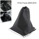 thumbnail image 1 of Car Gear Shift Stick Gaiter Boot PU Leather Dust Cover Replacement for Ford Focus 2005-2012, 1 of 4