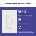 thumbnail image 4 of Lutron MS-HS3-WH Maestro Xactsense Humidity Sensor Switch, 3A Fan/Light, Neutral Or Ground, 4 of 7