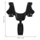 thumbnail image 4 of 1pc coche retrovisor espejo soporte de teléfono móvil soporte de teléfono plástico para auto, 4 of 5