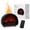Black, variant on Fireplace Mist Diffuser, Essential Oil Diffuser with Remote & Timer