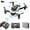 White, variant on Black Mini Drone With 1080P Hd Camera Optical Flow Positioning Altitude Hold Headless Mode 4-Way Obstacle Avoidance And Wifi Transmission For Kids Beginners Aerial Photography