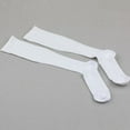 thumbnail image 3 of JWSVBF Stockings for Women Cotton Soft Thigh High Stain Over the Knee Fall Fashion Must Have Womens Socks White, 3 of 5