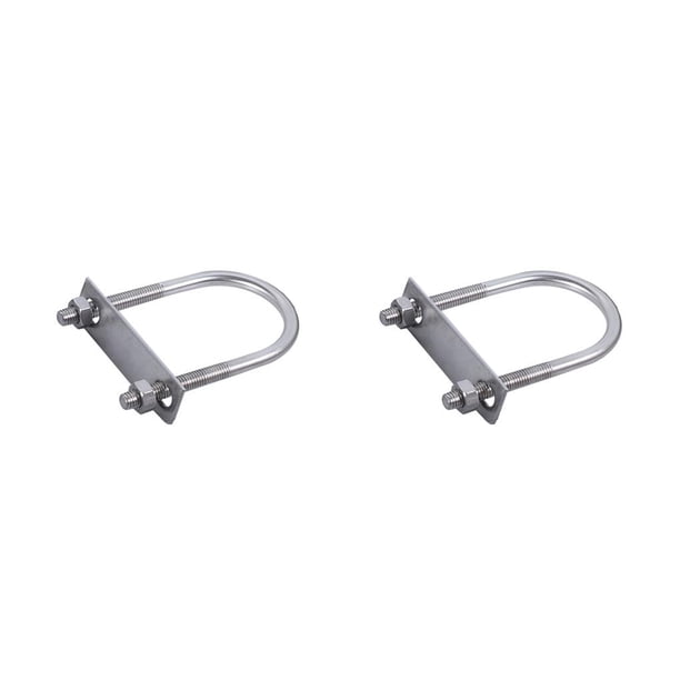 Speravity Pernos en forma de U de acero inoxidable M8, pernos en U, accesorio de mantenimiento de reparación de vehículos de barco profesional Type1 NO1