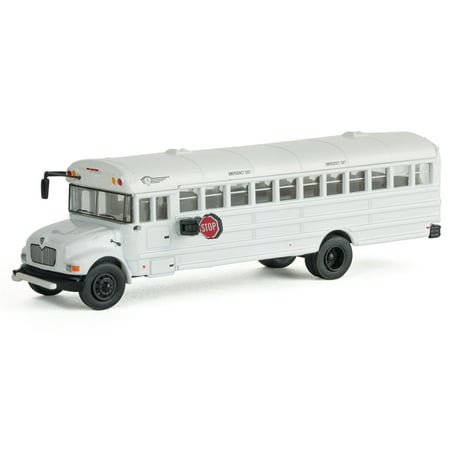 - Walthers HO Scale International MOW Crew Bus White Railroad MOW