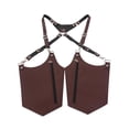 thumbnail image 3 of Abbracc Sac à Bandoulière Caché Utilitaire pour Randonnée Sports Extérieurs Marron, 3 of 9