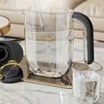 thumbnail image 2 of kkbbma under $5 1.3L Pitcher with Lid and Spout, Plastic Water Pitcher for Fridge, Carafe for Hot/Cold Water, Large Jug for Iced Tea, Coffee, Juice and Homemade Beverage, 2 of 7