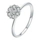 thumbnail image 2 of Anillos para mujer, regalos para mujer, moda para damas, diamantes, moda, forma de flor, diamantes, joyería, anillo para damas, 2 of 5