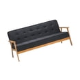 thumbnail image 2 of Sillón, sofá, sillón, muebles de decoración de diseño sencillo para el hogar, sofá de diseño vintage para adultos para apartamento, villa, recepción gris oscuro, 2 of 8