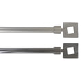 thumbnail image 3 of Evideco Adjustable 5/8" Single Window Curtain Rod 50" to 82" Silver - 50" to 82" L x 5/8" D Graphite, 3 of 5