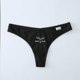 thumbnail image 2 of Gibobby Panty Microfibra con Encaje WomensIce Seda Cintura a través la cintura Bikini Breve Ropa interior Tanga （Gris， S), 2 of 3