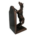 thumbnail image 3 of Two Fine Horses Standing On Hind Legs Bookends Bronze Electroplated Figurine, 3 of 8