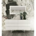 thumbnail image 3 of Modrest Chrysler Modern White Dresser, 3 of 9