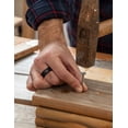 thumbnail image 5 of King Will Silicone Rings For Men, Black & Red Rubber Wedding Bands with Unique Mountain Peak Design, 8mm Wide 2.2mm Thick, Comfort Fit Size 12, 5 of 6