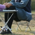 thumbnail image 4 of Tabouret Pliant Portable Anti-Dérapant Mini Tabouret de Camping Sac à Main Extérieur Tabouret Pliant 220lb Capacité de Poids 4 Jambes Tabouret de Pêche, 4 of 8