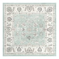 thumbnail image 3 of Unique Loom Aurelia Collection Area Rug - Hadrian (6' Square Aqua/Gray), 3 of 7
