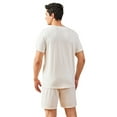 thumbnail image 2 of New men's short-sleeved short pants casual and comfortable home wear set, 2 of 5