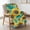 yellow, variant on 28"x40" Boho Floral Fleece Throw Blanket, Soft Small Flannel Blanket for Couch Chair Decor