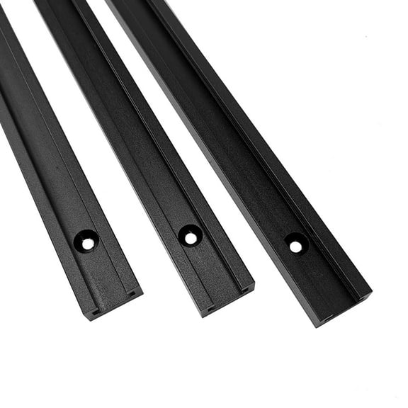 300-1220mm Woodworking T-track T-slot Miter Track Jig T Screw Fixture Slot 19x9.5mm for Table Saw Router Table