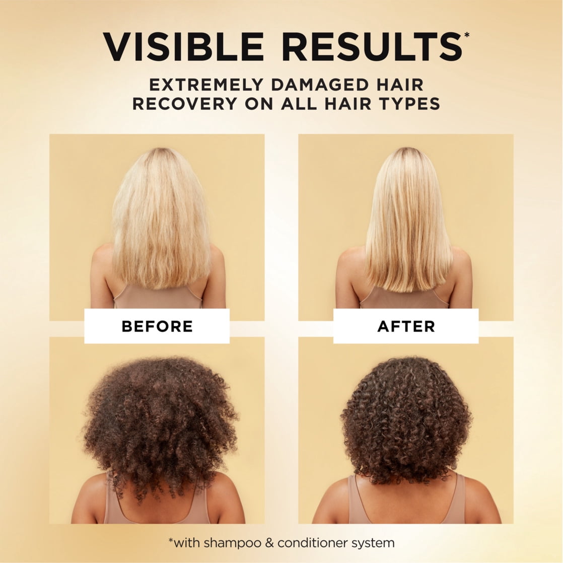 (4 pack) Pantene Pro-V Miracles Shampoo, Sulfate Free, Extreme Damage Care Regenerative Oil Blend, 13.5 fl oz