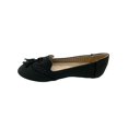 thumbnail image 2 of Victoria K Women's Weaved Texture Zipper Design Strap Buckle Ballerina Flats, 2 of 4