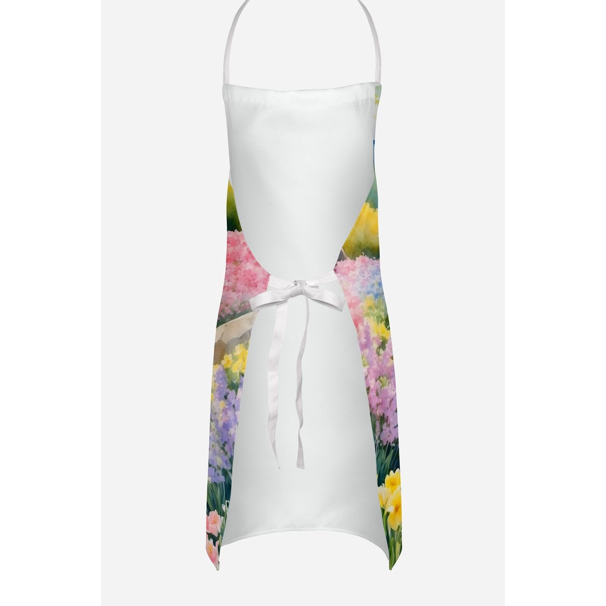 Lakeland Terrier Spring Path Apron 27 in x 30 in