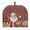 Christmas Santa Claus Gifts, variant on ZUXONGSY Fall Pumpkin Tea Kettle Cover Thick Teapot Cosy with Top Handle Decorative Teapot Cover Dust Protector Black Cat Not Easy to Pilling and Fade Fall Thanksgiving Decor
