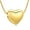 Golden, variant on Personlized Love Heart Urn Necklace for Ashes Keepsake Memorial Cremation Jewelry Stainless Steel Ashes Holder