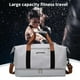 thumbnail image 4 of pstuiky Bolsa de viaje deportiva bolsa de gimnasio bolsa organizadora plegable bolsa de deporte con funda para carrito, 4 of 6