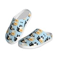 thumbnail image 2 of Fotbe FUNNY CAT IS DRINKING WATER Pattern Women's Fuzzy Curly Fur Memory Foam Loafer Slippers Indoor Outdoor Slippers Winter Home Shoes-40/41, 2 of 7
