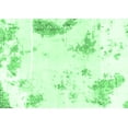 thumbnail image 1 of Ahgly Company Indoor Rectangle Abstract Emerald Green Modern Area Rugs, 2' x 4', 1 of 4