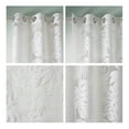 thumbnail image 6 of Window Curtains, Palm Leaf Burnout Window Sheer White 50x95", Blackout Curtains, Sheer Curtains,, 6 of 11
