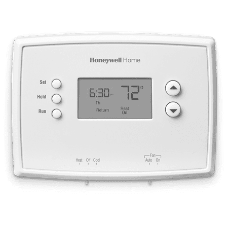 Honeywell Home RTH221B1039 1-Week Programmable Thermostat for Heat and (Best Home Thermostat On The Market)
